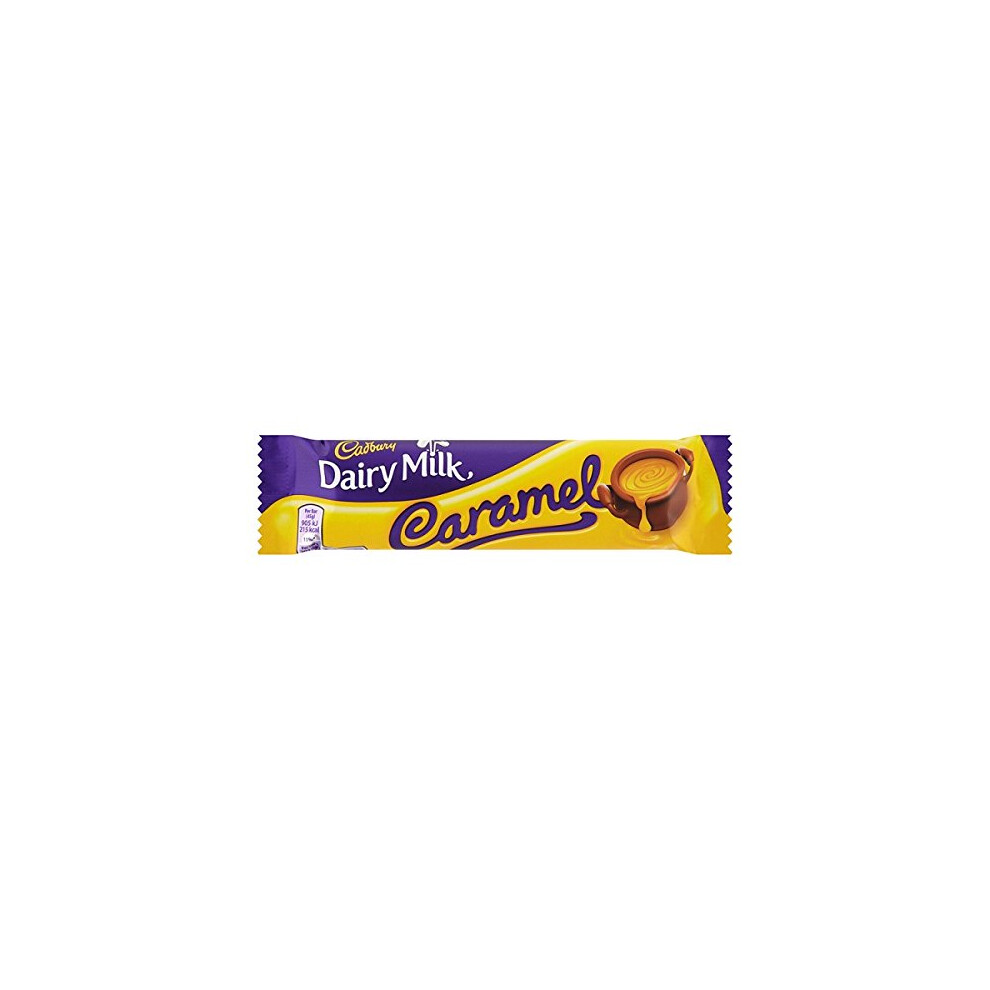 Cadbury ( 48 Pack ) Dairy Milk Caramel Chocolate Bar 45G