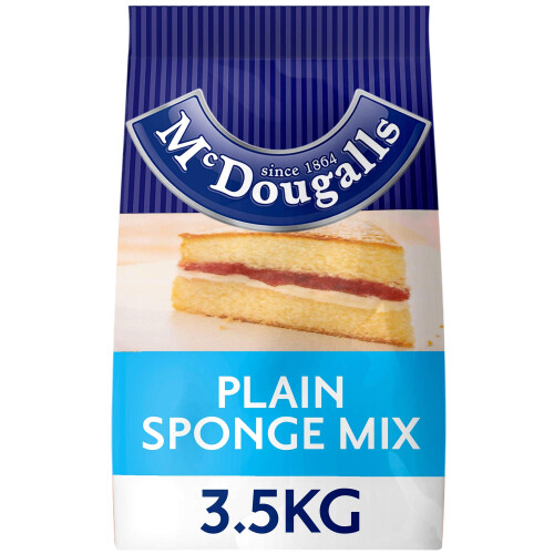 McDougalls Plain Sponge Cake Mix - 4x3.5kg