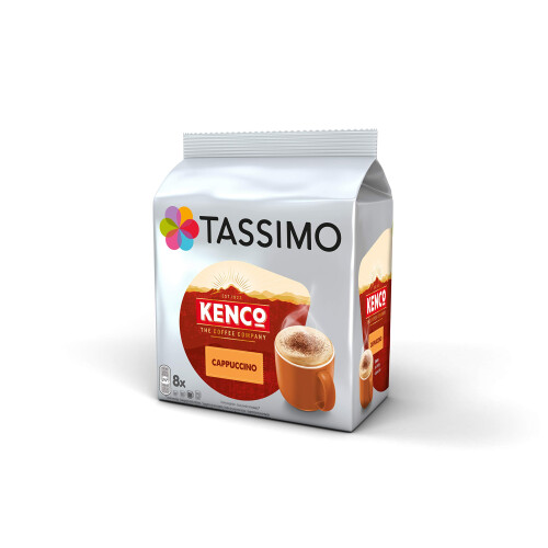 Tassimo Tassimo Kenco Cappuccino Coffee Pods - 10 Packs (80 Drinks) 1