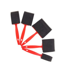 Sponge Paint Brushes Set for Kids 30pcs Wooden Handle Art Brushes Absorbent Sponge for Painting Projects