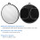 Professional Hand held Round Mirror with Handle 11