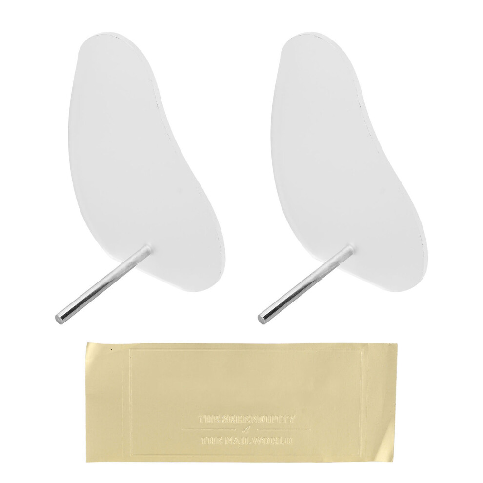 2pcs Nail Tip Color Card Display Board Rack