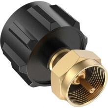 Propane Refill Adapter - Brass Propane Tank Coupler