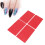 4pcs 3D Relief Nail Printing Template Salon DIY 10
