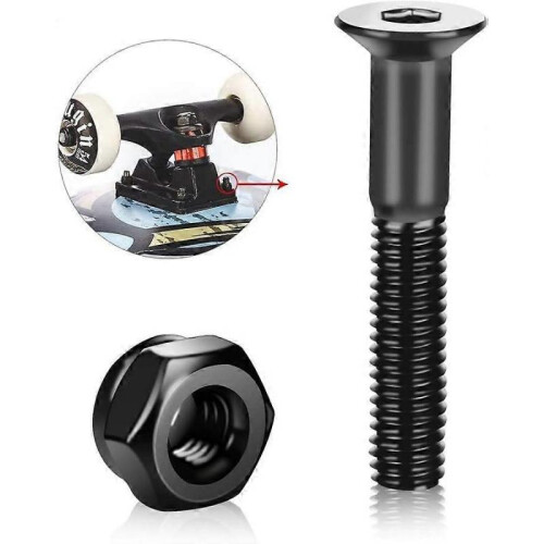 1-Inch Skateboard Mounting Hardware 8PCS & Y Tool 1