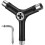 1-Inch Skateboard Mounting Hardware 8PCS & Y Tool 17