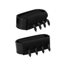 1 Paar/Set 4-Zahn-Eisklampenhaken Armband Robustes Outdoor-Klettern Handklaue