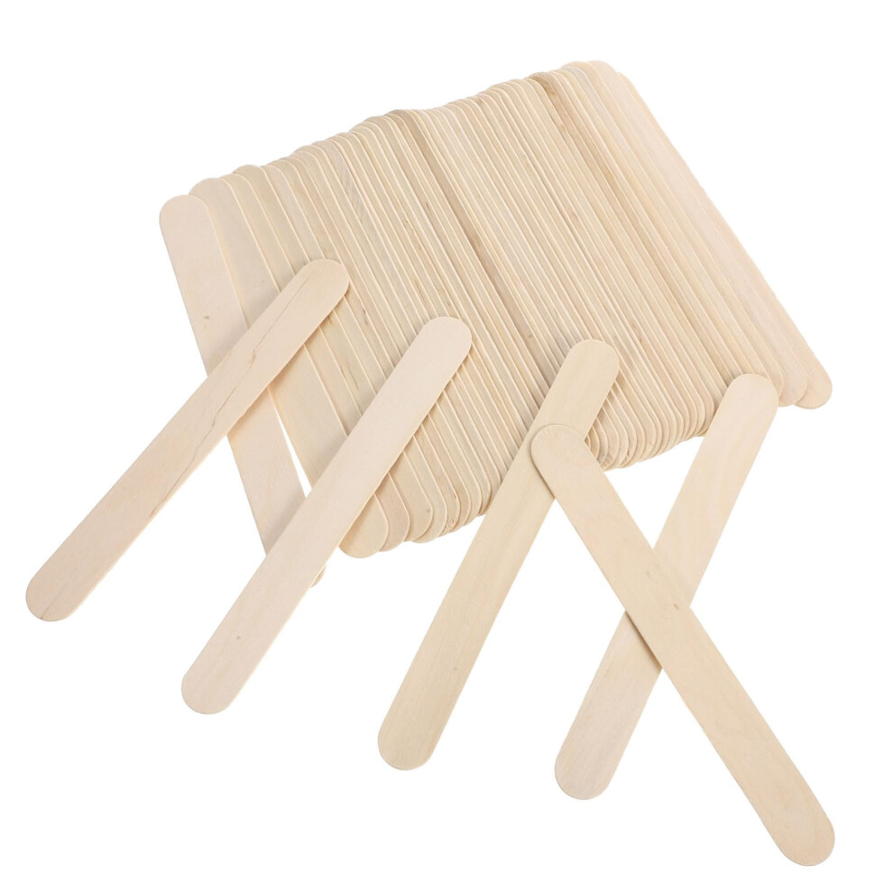 Body Wax Sticks Wooden Wax Applicators for Hair Removal 100 Smooth Surface Spatulas for Sensitive Areas Home Salon Use