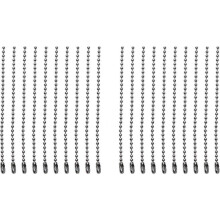 4 Inch Stainless Steel Ball Bead Chains - Jewelry Making Accessories
