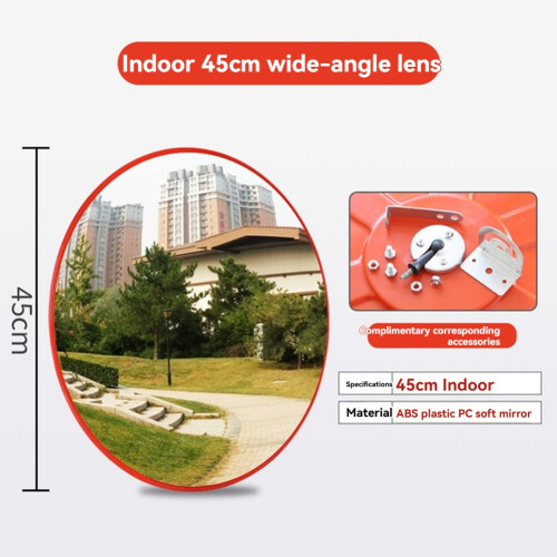 Outdoor Traffic Wide-Angle Mirror Road Turning Con 2