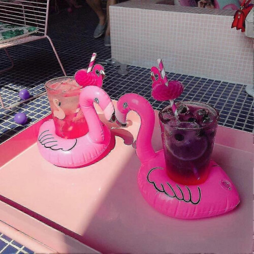 Inflatable Drink Holder 35 Pack - Floating Cup Holders for Swimming Pool Party 1
