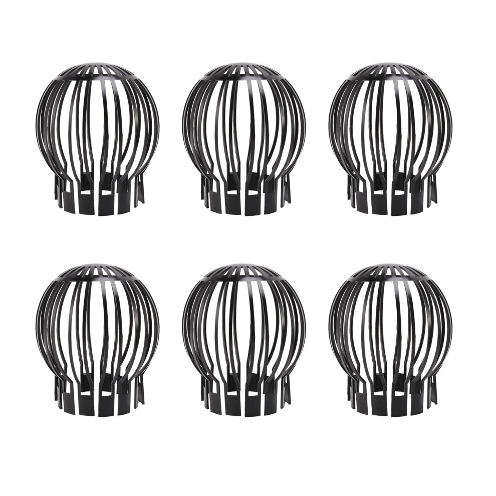 6Pcs Gutter Guard Downspouts Filter Strainer Preve 4851287026285