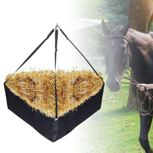 Feeder Hay Storage Feeding Horse Slow Bag Triangle 2
