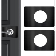 Door Lock Repair Plate, Door Lock Reinforcement Plate (2 Pack)