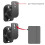 2PCS Speaker Mount Wall Bracket Stand Surround Hol 5