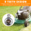 9Teeth Trimmer Gearhead Brushcutter Grass Replace 5
