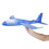 Flying Mini Throwing Glider Shiny Night Aircraft 11