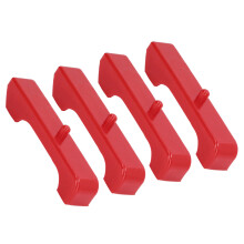 4 Stück/Satz Motor-Kühlerisolatoren 7‑1711 Support Buchsen Rot GM-Stil Polyurethan