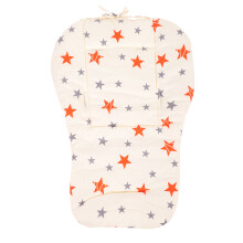 Baby Stroller Cushion with 2 Strips Pram Pushchair