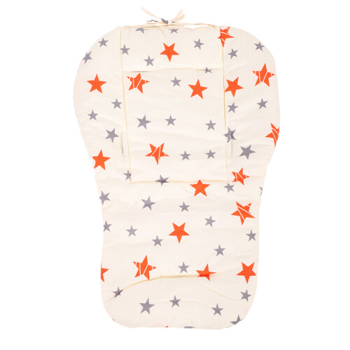 Baby Stroller Cushion with 2 Strips Pram Pushchair
