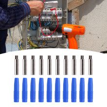 M1020M Coupleur à fiches bananes 2 mm blindé 10 A bleu