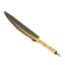 Penna a piuma d'oca vintage scrittura confortevole strumento elegante per calligrafia