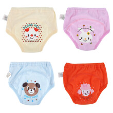 4Pcs Anti Leakage Baby Cartoon Training Pants 4