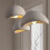 Creative Personalized Chandelier 30CM Indoor Ceiling Light E27 Retro Pendant Light Modern Grey Pendant Lights 4