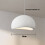 20CM Creative Personalized Chandelier Indoor Ceiling Light E27 Retro Pendant Light Modern White Pendant Lights 5