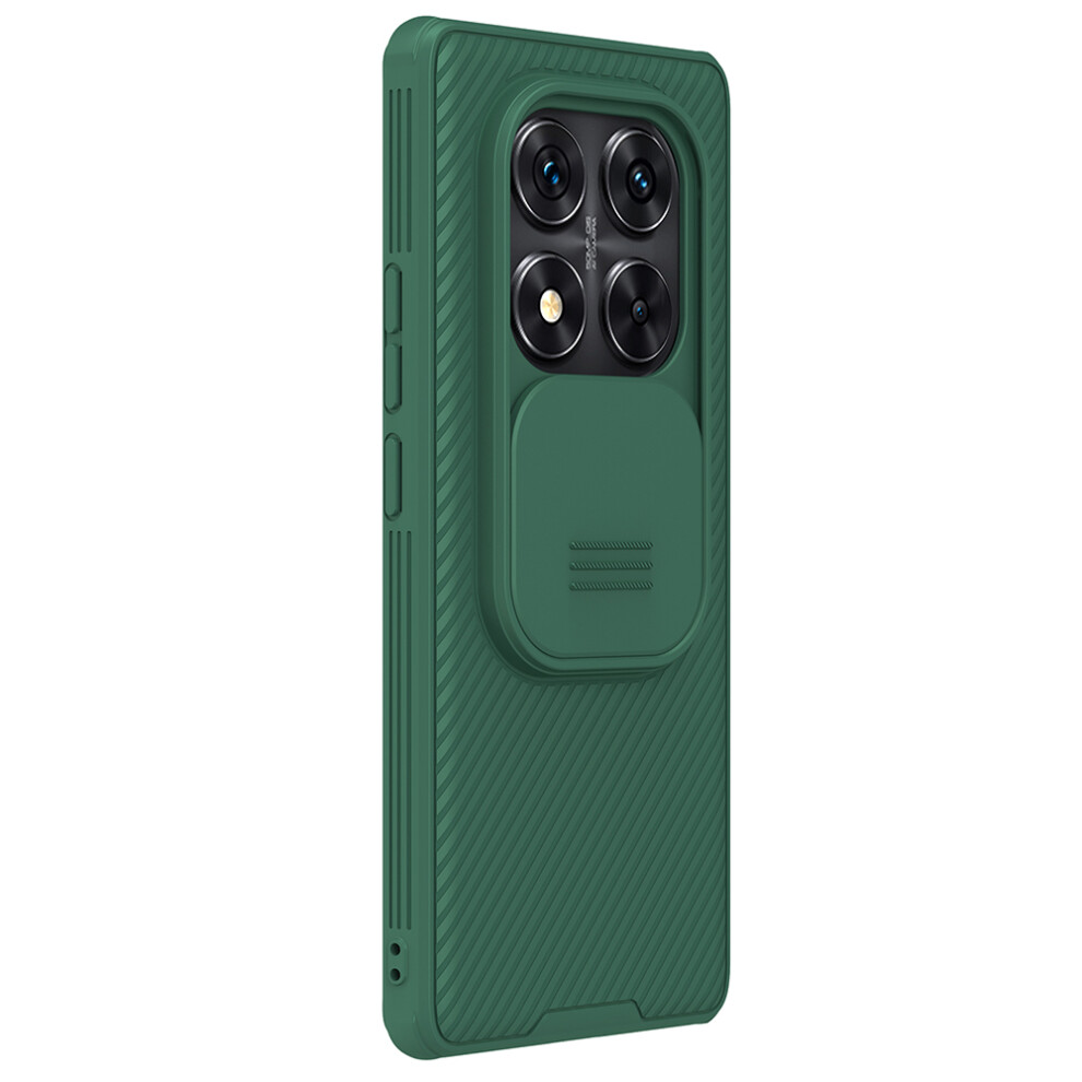 (Green) Nillkin Camshield Pro Series For Xiaomi Redmi Note 14 Pro 5G Poco X7 5G Case Pc+Tpu Slide Camera Lid Phone Cover Green 6914272995459