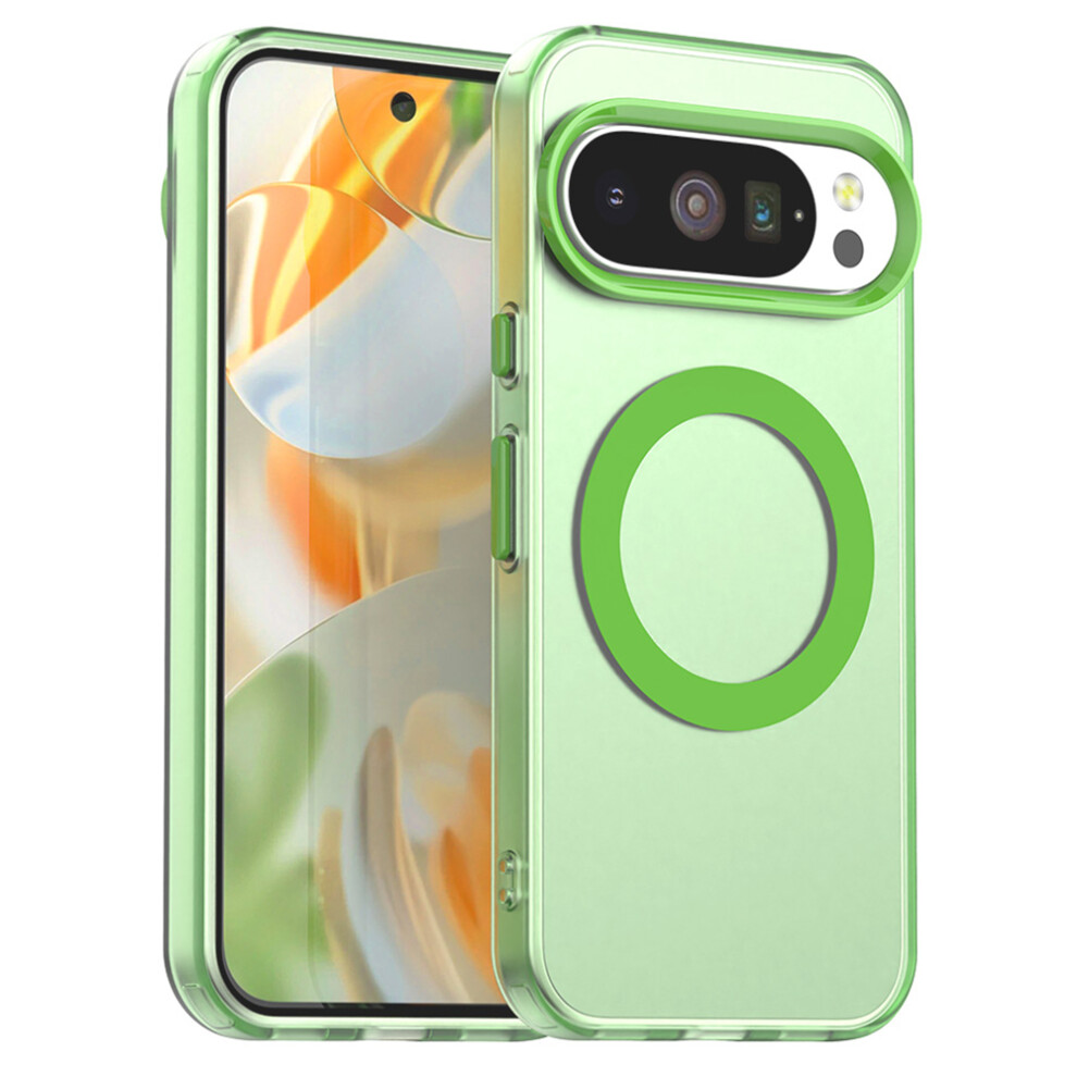 (Green) For Google Pixel 10 10 Pro Case Compatible With Magsafe Anti Drop Hybrid Phone Back Cover Green 6914274978733