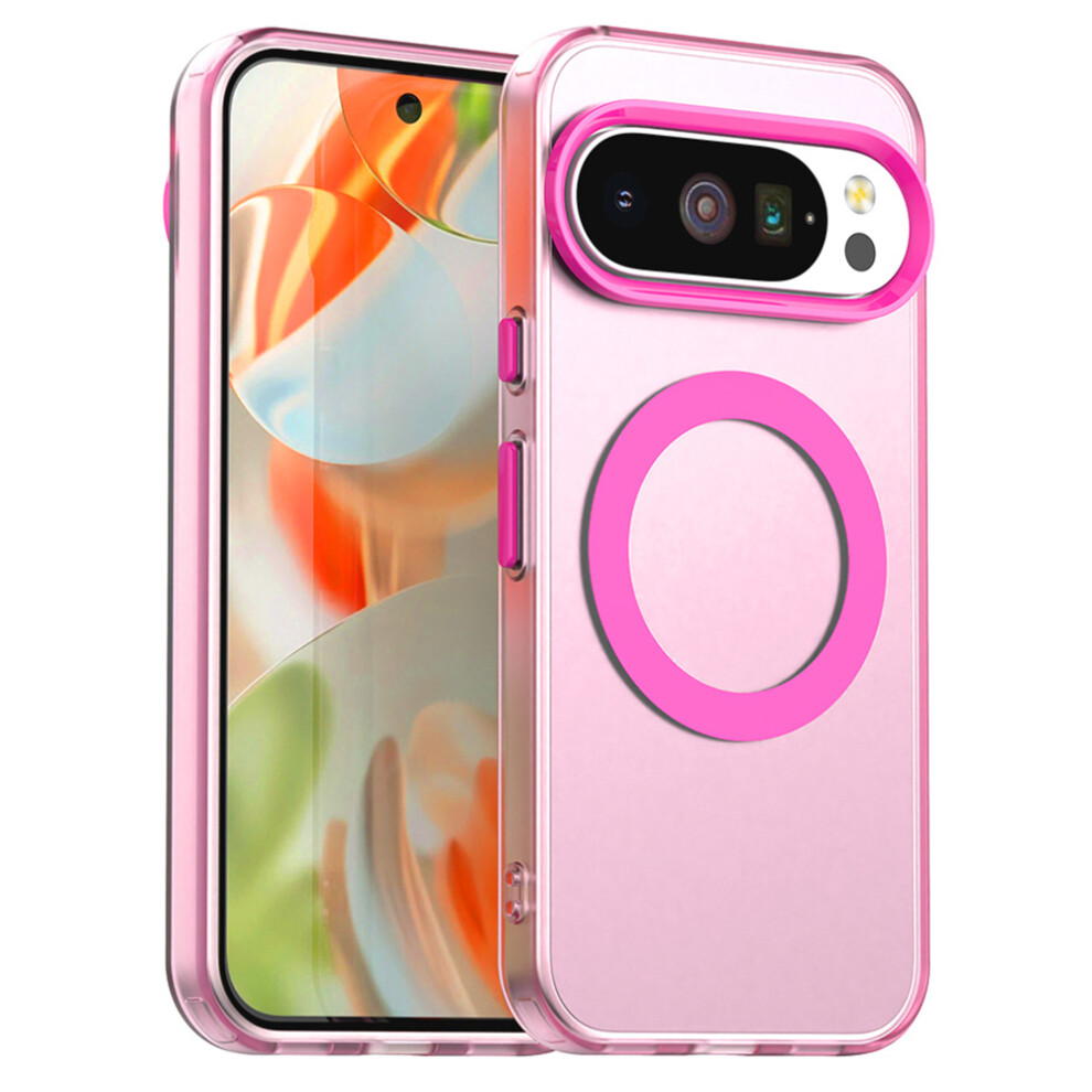 (Red) For Google Pixel 10 10 Pro Case Compatible With Magsafe Anti Drop Hybrid Phone Back Cover Red 6914271997065