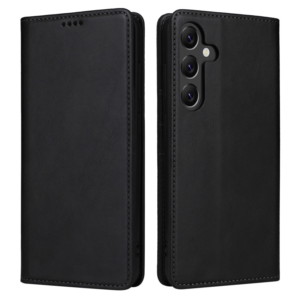 (Black) For Samsung Galaxy A56 5G Case Rfid Blocking Pu Leather Phone Wallet Cover Black 6914274355435