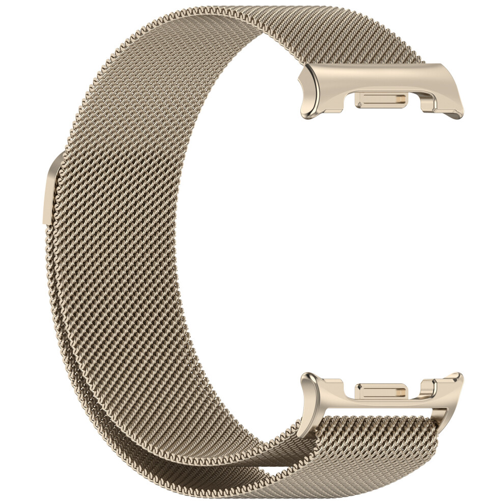 (Starlight) Watch Band for Samsung Galaxy Watch8 44mm 40mm Watch8 Classic 46mm Magnetic Milanese Metal Strap