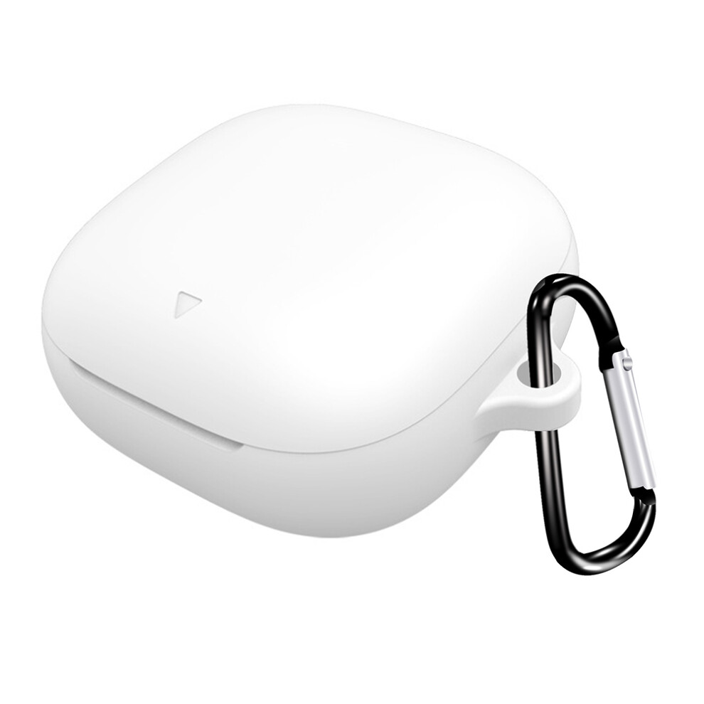 (White) For Anker Soundcore Liberty 5 Protective Case Bluetooth-Compatible Earphone Silicone Cover With Hook White 6914270439900