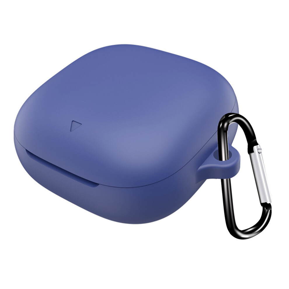 ( Blue) For Anker Soundcore Liberty 5 Protective Case Bluetooth-Compatible Earphone Silicone Cover With Hook Dark/Blue 6914276289042