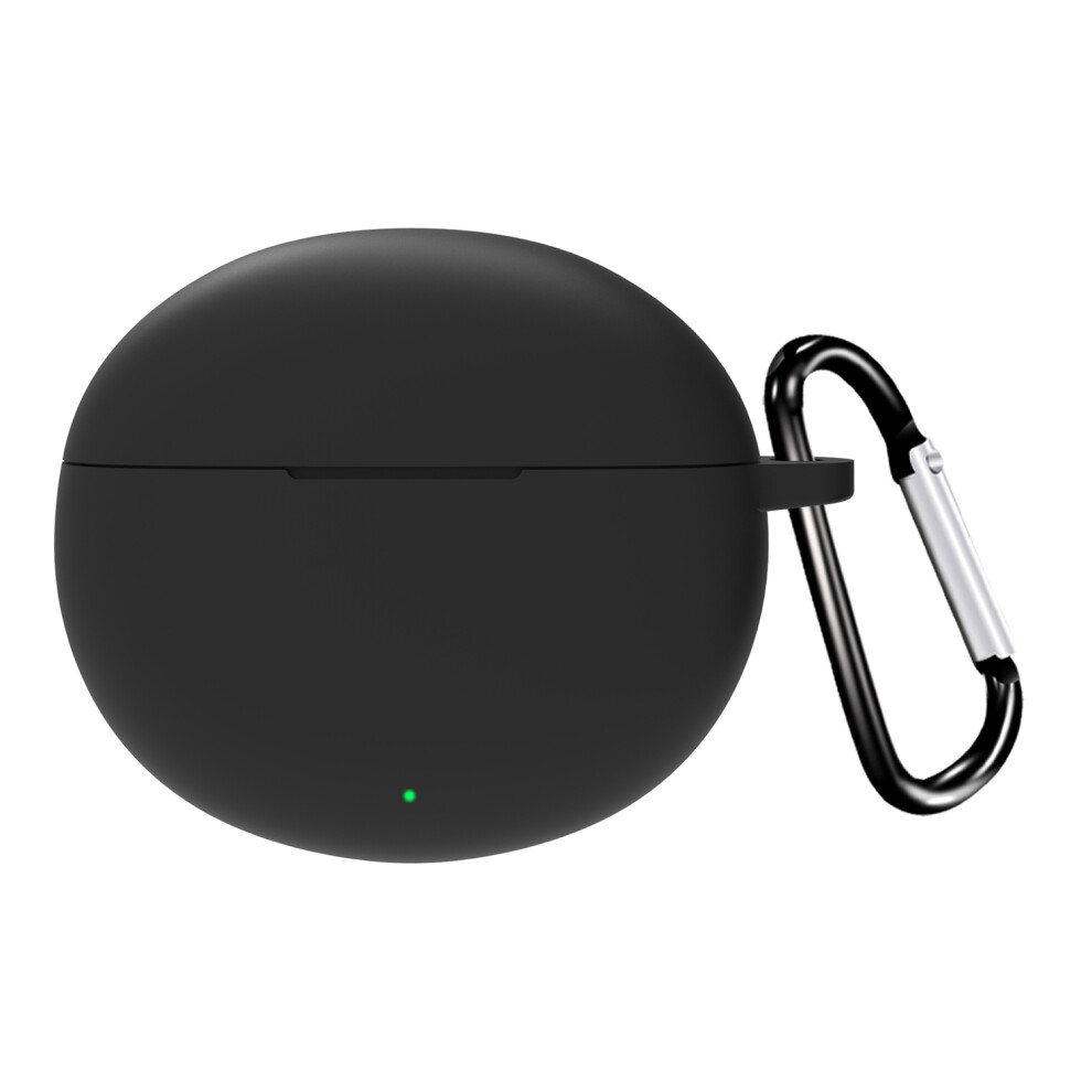 (Black) For Honor Earbuds X8 Protective Case Bluetooth-Compatible Earphone Silicone Cover With Hook Black 6914279473400