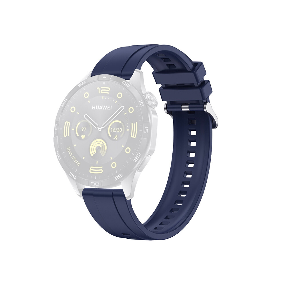 (Midnight Blue) For Huawei Watch GT 4 41mm Garmin Venu 3S 18mm Watch Strap Silicone Band Replacement-image-OPC-PJQ8XG5-NEW