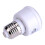 1.8W 220V PIR Infrared Motion Sensor 10 LED Lamp Bedroom Energy Saving Light Bulb (Thread Type) 2