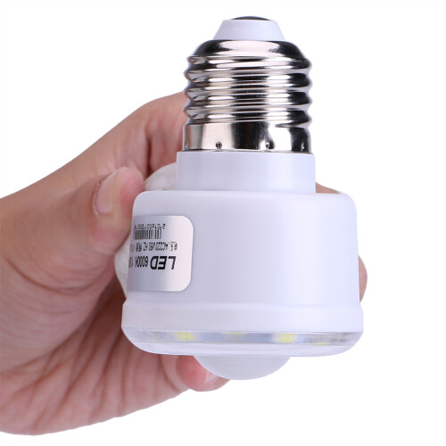 1.8W 220V PIR Infrared Motion Sensor 10 LED Lamp Bedroom Energy Saving Light Bulb (Thread Type) 2
