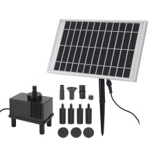 10V/5W Solar Water Pump Kit Solar Panel with Pump for Fountain Pond Filtering Garden Decoration