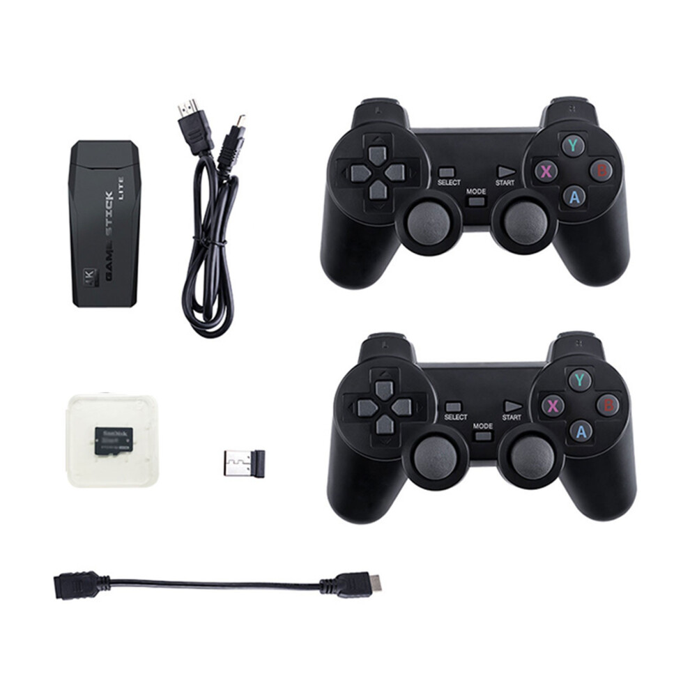 (32G) Y3 Lite Video Game Console Hd Classic Dual 2.4G Wireless Controllers Game Stick Built-In 10000 Games 6914270853362