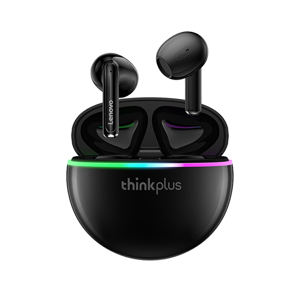 (Black) Lenovo Thinkplus Xt97 Bluetooth-Compatible 5.2 Earphones Wireless Tws Hifi Stereo Sound Headset With Mic Black 6914273584058