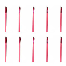 Eyebrow Brush Professional Multi-Function Slanted Head Makeup Brush Super Soft Bristles Ergonomic Design for Women 10pcs