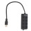 4-Port USB Hub with Independent Power Switch, Black, 3.5 Interfaces 12