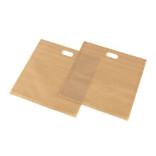 Tarttumattomat paahtopussit grillattuihin juustovoileipiin, helposti uudelleenkäytettävät 16 * 16,5 cm