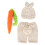 Three piece Infant Photography Props Rabbit Suit 8