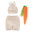 Three piece Infant Photography Props Rabbit Suit 1