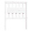 VidaXL vidaXL Bed Frame Platform Bed White Solid Wood Pine 75x190 cm Small Single 7