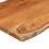 VidaXL vidaXL Bathroom Countertop Vanity Top Worktop Rectangular Solid Wood Acacia 7